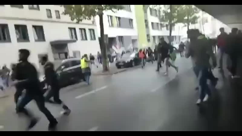 Kurdische hetzjagd auf türken in