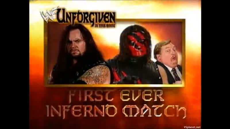 The undertaker vs kane, inferno match wwf in your house 21 unforgiven (1998)