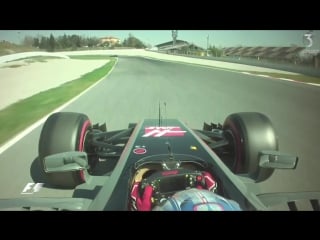 F1 2017 haas f1 onboard romain grosjean car problem barcelona testing