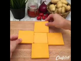 A magical melting cheddar cheese cube 🧀 3 easy fondue towers 😱 and 6 more brillant cheese hacks(0)(0) mp4