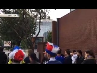 Полицейские взорвали подозрительный предмет возле стадиона «стад де франс»