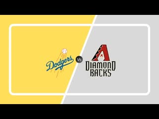 Nl / / la dodgers @ ari diamondbacks (2/3)