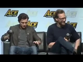 Tomhiddleston tomholland acecomiccon june 24, 2018