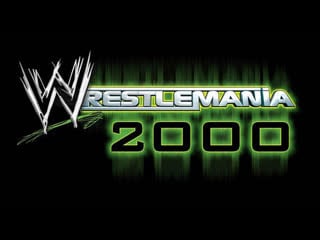 Wrestlemania 2000 с женскими комментариями!