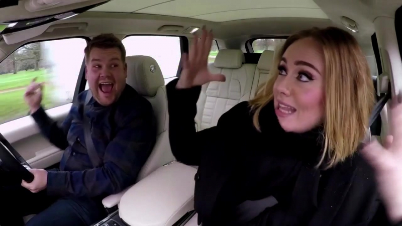 Adele raps 'monster'