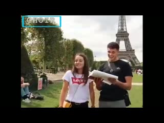French girl pronouncing english words/minimal english
