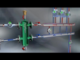 Принцип работы гидравлической стрелки гидрострелки caleffi