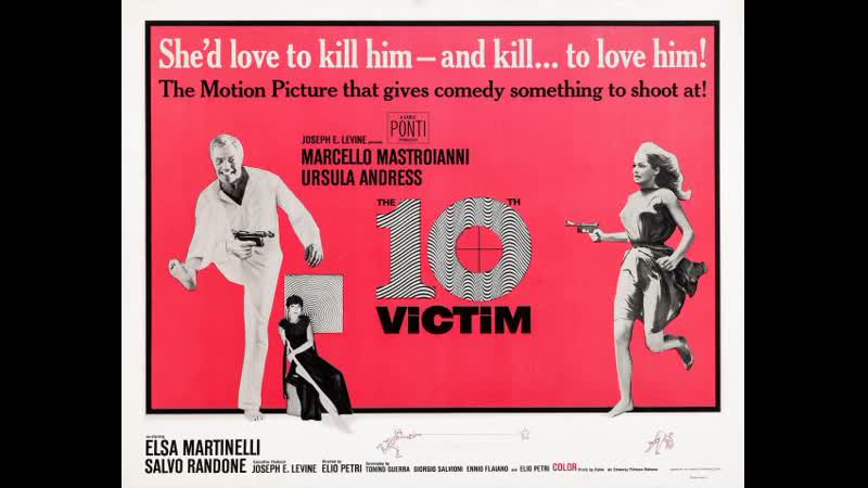 The 10th victim (1965) 1080p marcello mastroianni, ursula andress, elsa martinelli