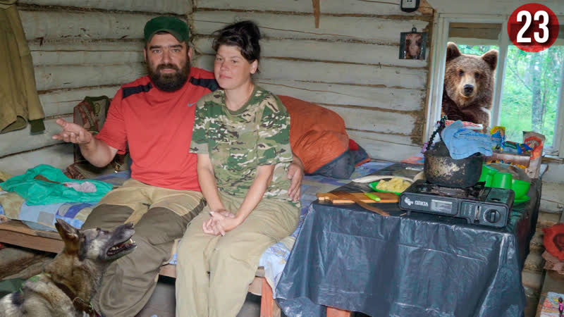 Бушкрафт по русски, 33 день в тайге | заготоа грибов на зиму | пхд в избе и рядом | bushcraft приполярный урал | 23ч