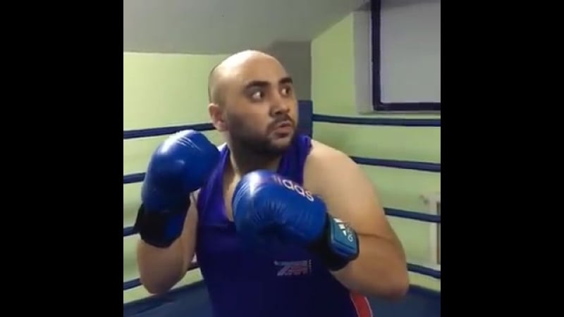 Шуточный ролик о поединке левит тищенко