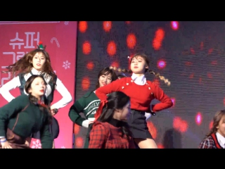 171224 굿데이(good day) 다시만난세계cover 전체직캠(fancam) @신촌 슈퍼그뤠잇 크리스마스