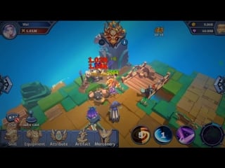 Endless world gameplay beta | f2p 3d arpg idle game