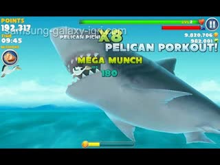 Megalodon || hungry shark evolution