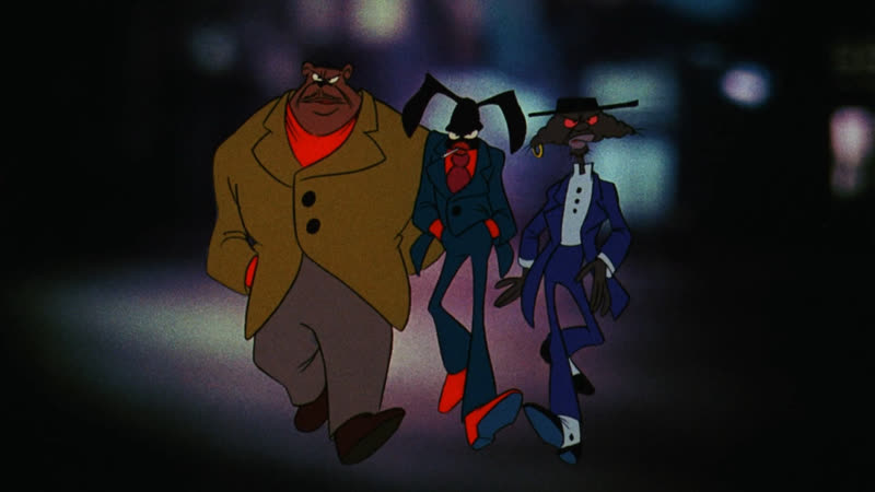 Чернокожие / coonskin / 1975 rus badbajo