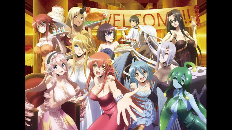 Аниме повседневная жизнь с девушками монстрами все серии (vlad tv)