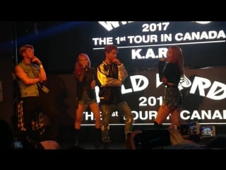 170504 "oh nana" @ 1st tour in vancouver