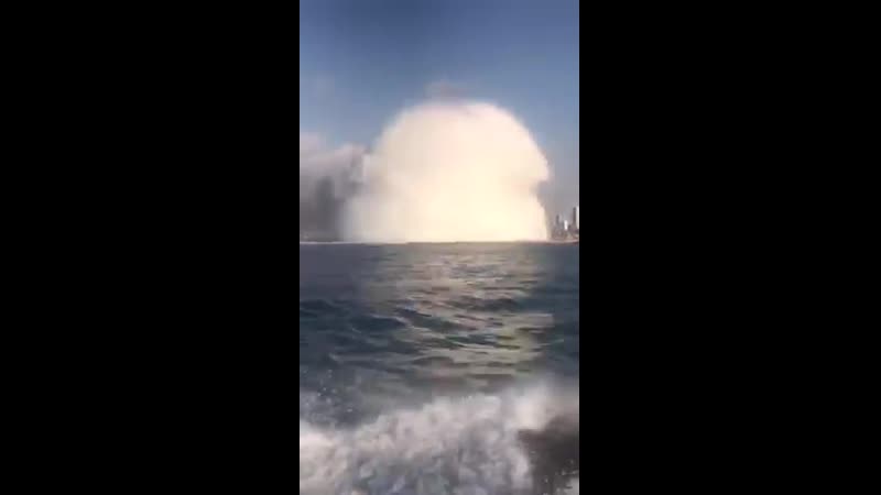 Взрыв в порту бейрута