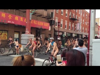 Naked bike at chinatown in philadelphia hd