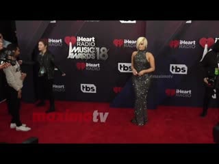 Bebe rexha 2018 iheartradio music awards red carpet