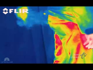 Thermal camera fart