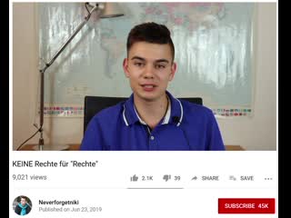 Masvid keine rechte für rechte by niklas lotz