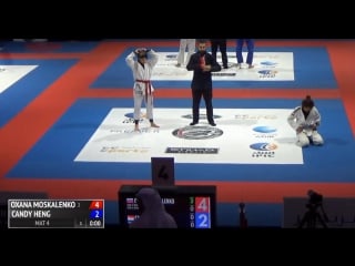 Oxana moskalenko vs candy heng #worldpro17 #bjf нашилюди