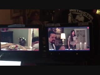 Full measure vase to the face criminalminds bts stunts breakawayglass @mikemosley