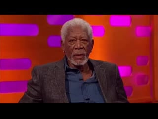 Morgan freeman narrates graham norton's show