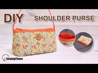 Diy shoulder purse