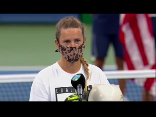 Victoria azarenka 2020 cincinnati final trophy presentation