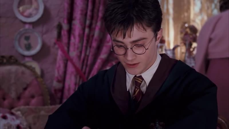 Долорес амбридж наказывает поттера гарри поттер и орден феникса