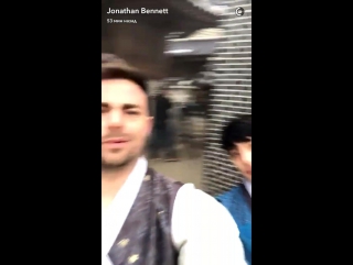 Eli (u kiss) @ jonathan bennett snapchat