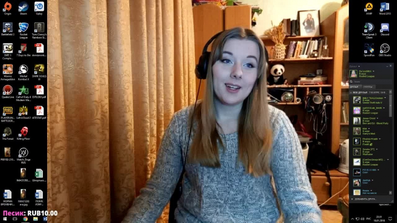 De`monika (ника дем) c tom clancy’s rainbow six siege