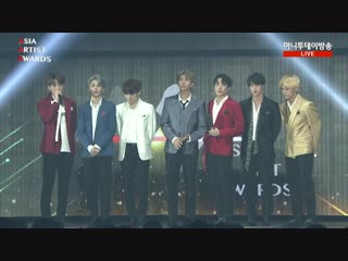 181128 bts artist daesang @ 2018 asia artist awards