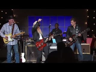 Billy f gibbons, zz ward, orianthi, frankie ballard, and mike henderson la grange 2017