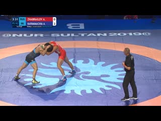 Alikhan zhabrailov (rus) vs alireza mohammad karimimachiani (iri)