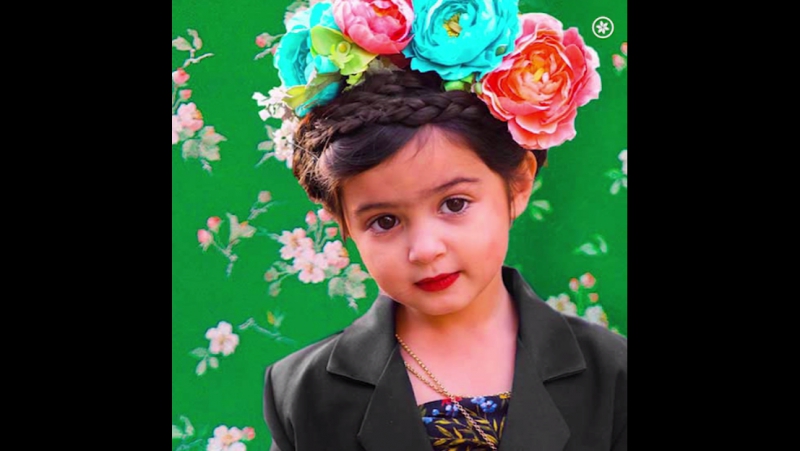 Девочка в образах знаменитостей