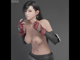 Tifa lockhart final fantasy (porno, gif, 3d, 18+, порно, гиф, 3д, hentai)
