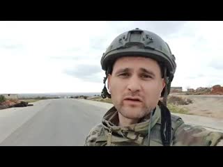 Военкор anna news на трассе м 5 близ маарат ан нуумана 1