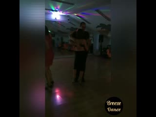 Кизомба с вовой в breeze dance на breeze party))