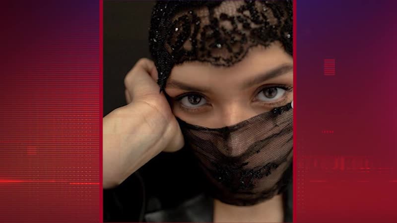 Серябкина показала фото в таинственной маске вуали
