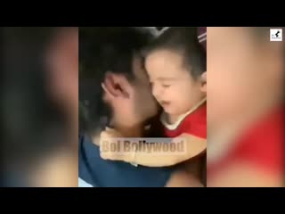 Gulshan aka sushant singh rajput cuttest moment with his nephew at sister rani di sasural in bihar