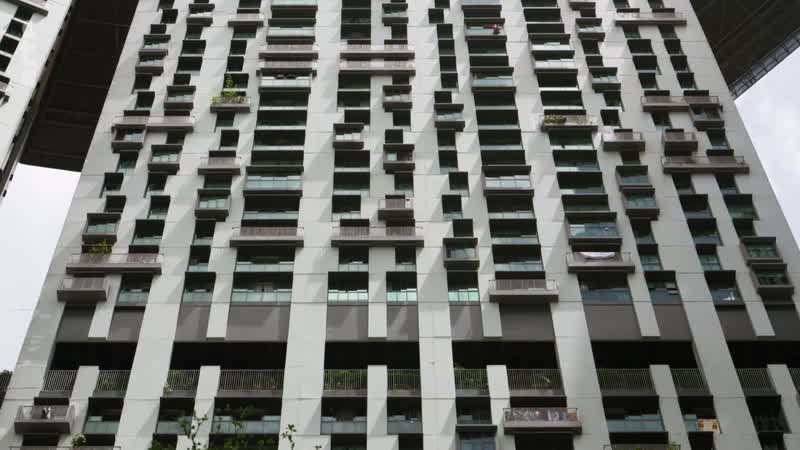 Faszination wolkenkratzer pinnacle@duxton in singapur