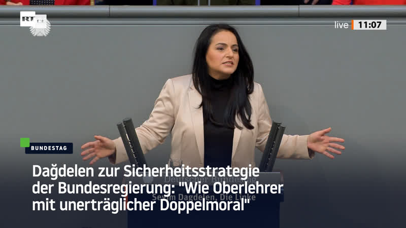 Dağdelen zur sicherheitsstrategie der bundesregierung "wie oberlehrer mit unerträglicher doppelmoral"