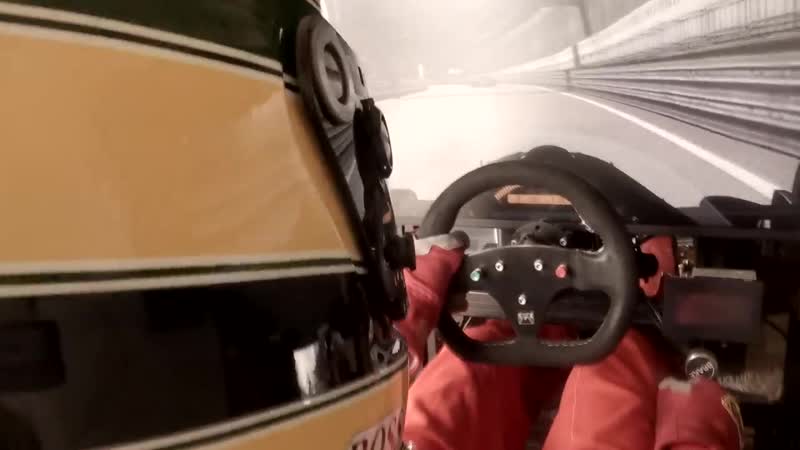 Ayrton senna 1991 monaco onboard reproduction