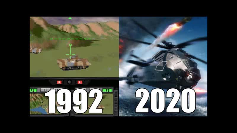 Evolution of comanche games (1992 2020)