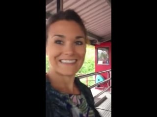 Olga mariotti and i riding roller coasters in tivoli gardens! #operasingershavefuntoo