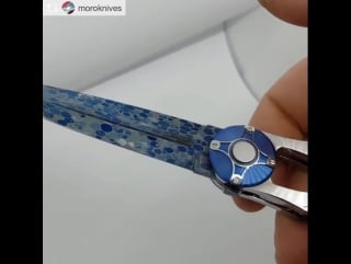 Corrado moro blue arrow bertie rietveld dragonskin damascus