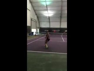 Lisicki training miami