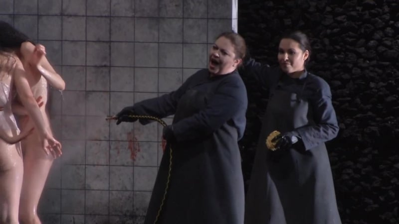 Фрагмент из elektra венской оперы 2015